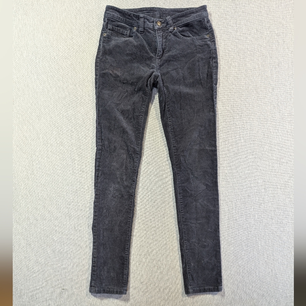 Patagonia Corduroy Pants Women's 26 Gray Organic Cotton